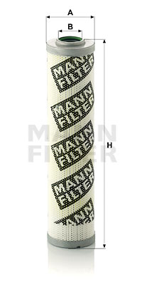 Filter, drifthydraulik MANN-FILTER HD 517/1 x